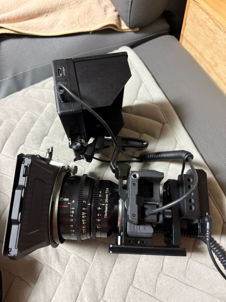 시그마 fp 시네렌즈 리그셋팅 영상 카메라 세트 이미지