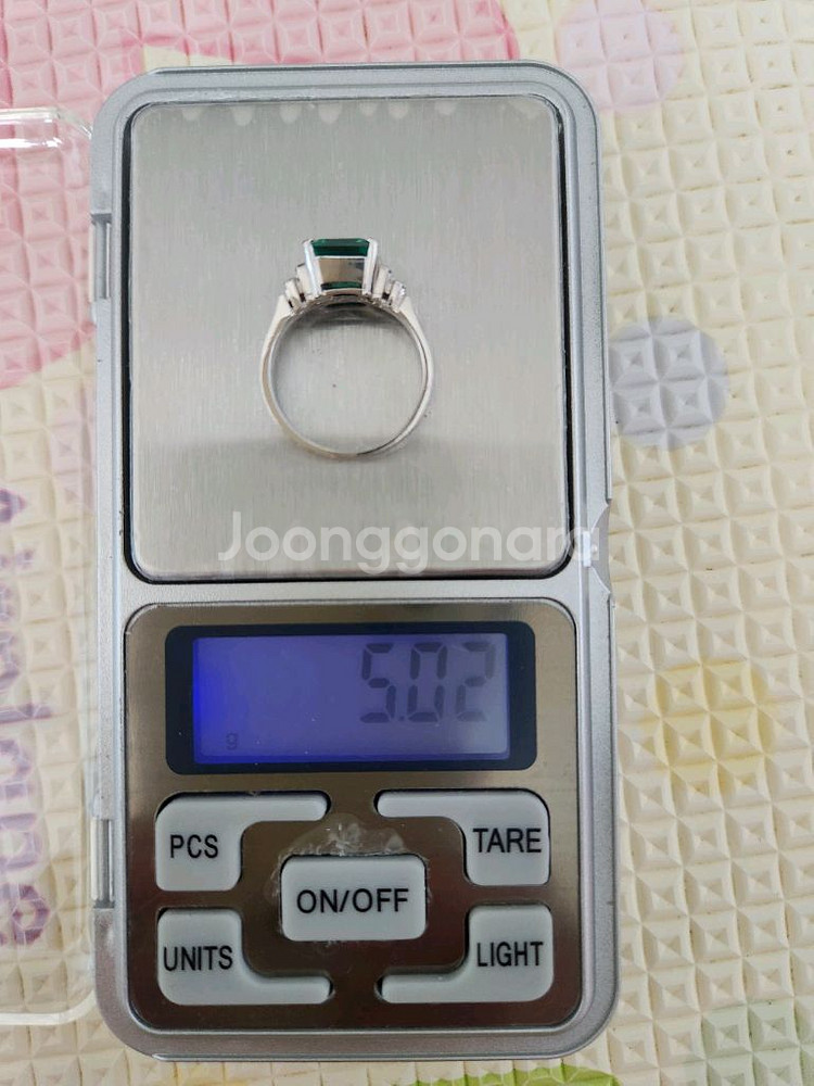 18k화이트반지--6