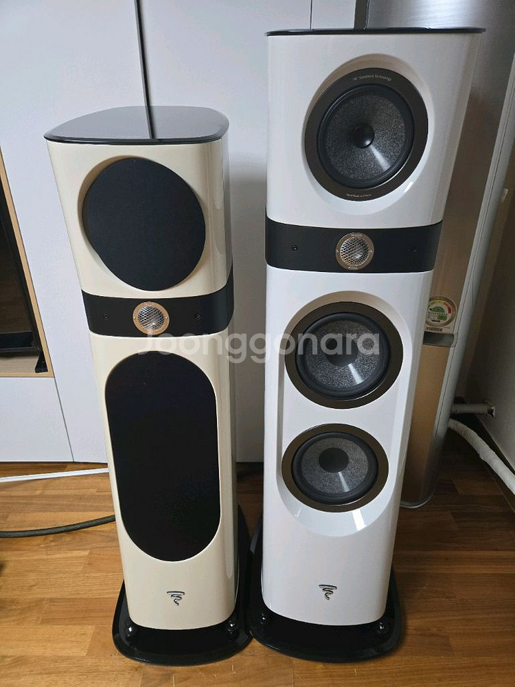 포칼 소프라3 화이트 스피커--1