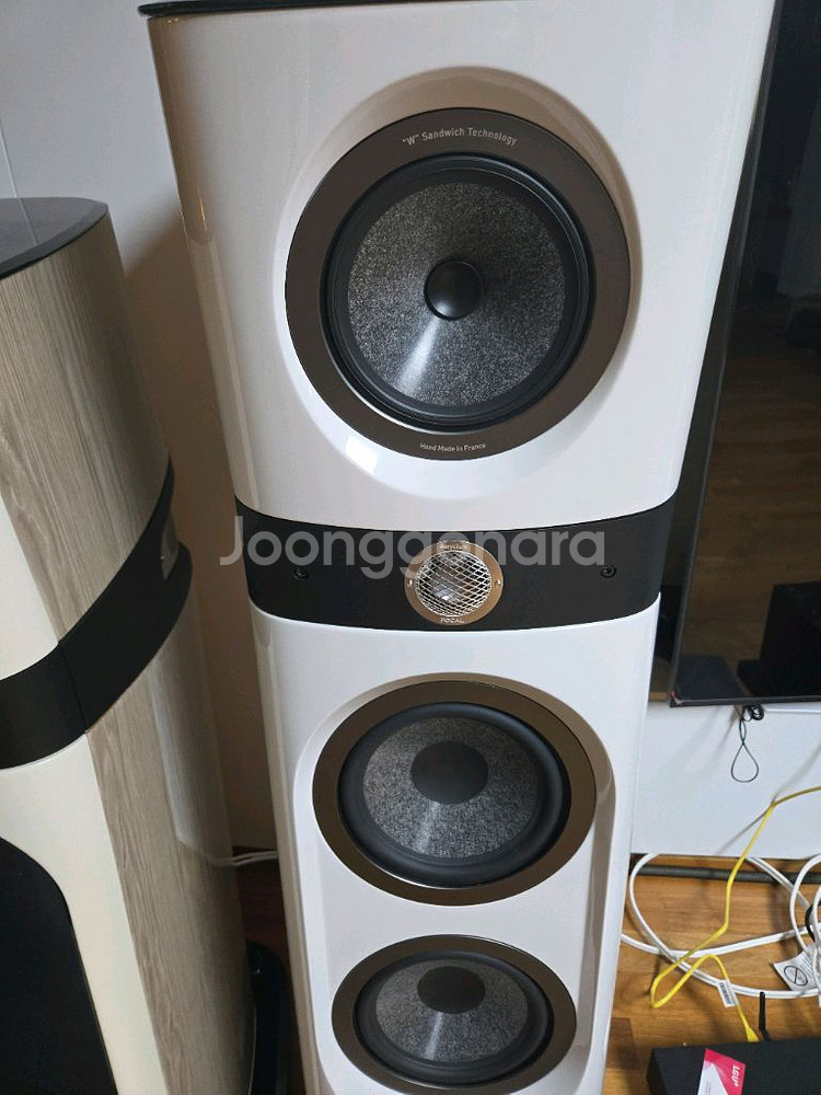 포칼 소프라3 화이트 스피커--2