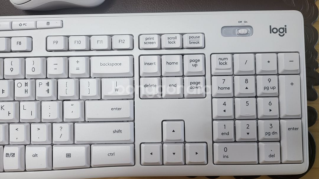 로지텍 MK295+M220 무선 무소음 키보드 마우스--3