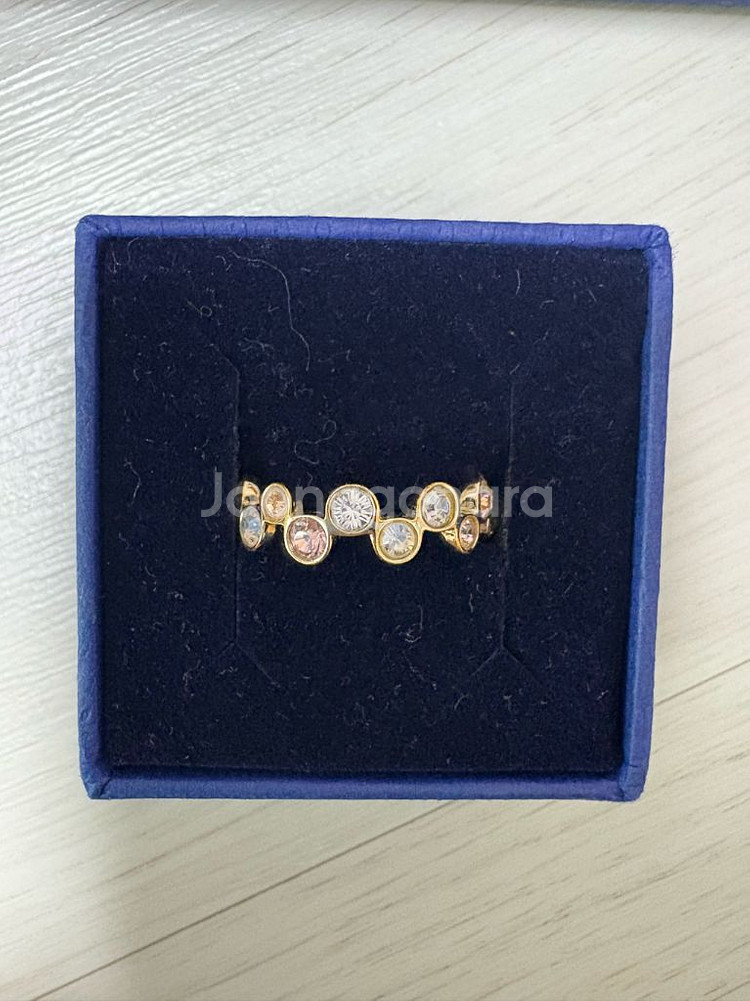 스와로브스키 팔찌 반지 세트--3