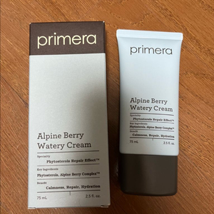 새상품)프리메라 알파인 베리 워터리 크림 75ml