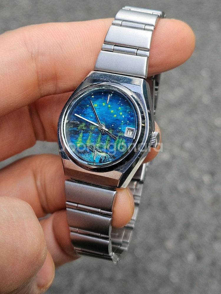 고흐별밤 빈티지시계 수동--2