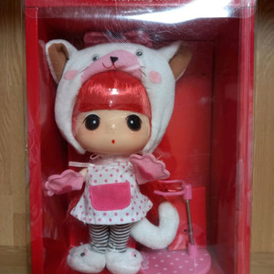 (택포)뚱인형/ 화이트 야옹야옹 뚱인형/ ddung인형