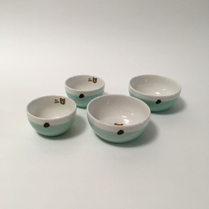 모던하우스 스칸디택베어 민트 식기 세트/밥공기 국그릇