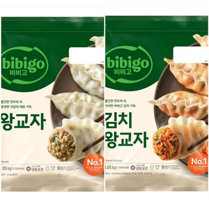 비비고 왕교자 만두 1.05kg 4개 (고기3.김치1)