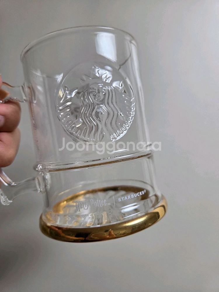 스타벅스 해리포터 핸들 글라스 503ml--0