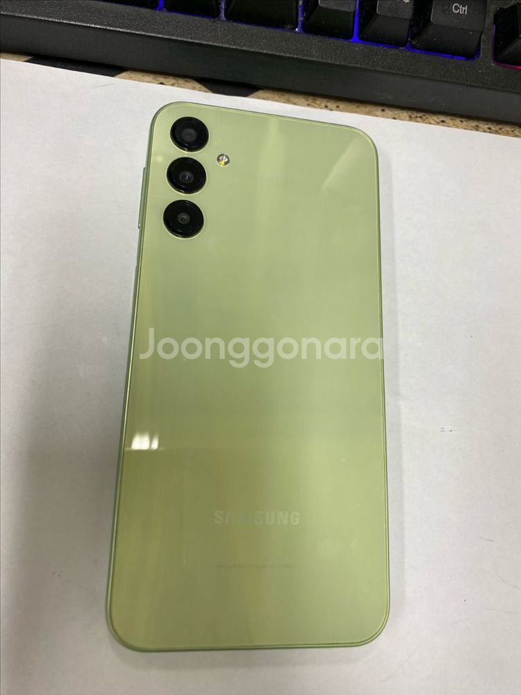 자급제 갤럭시A24 그린 SS급 128GB 무잔상--0