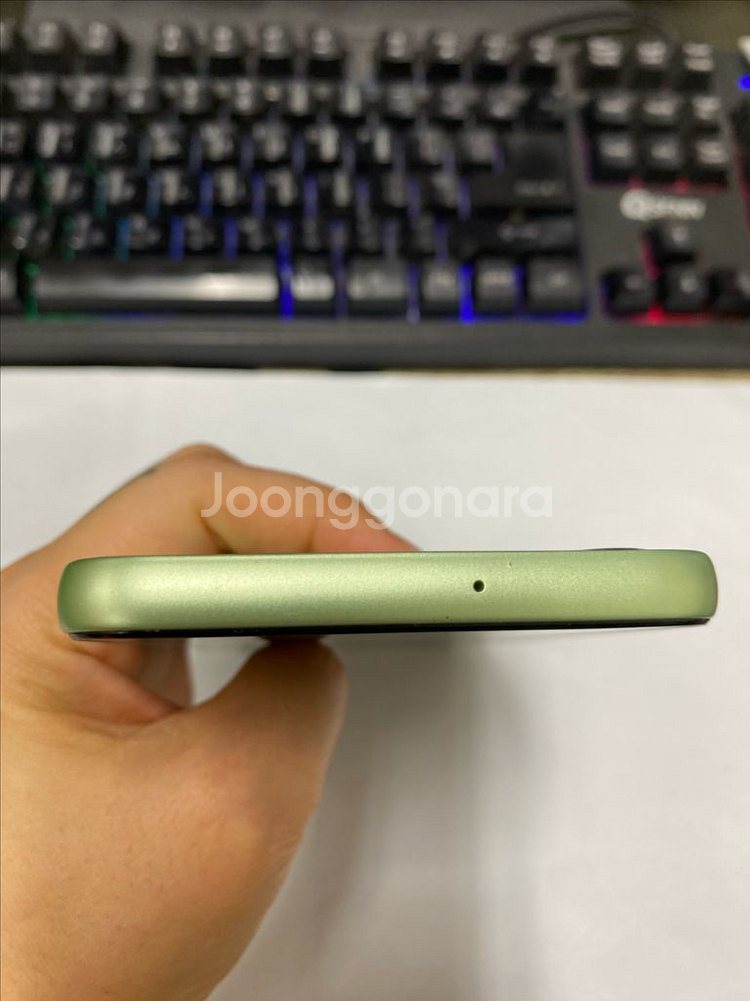 자급제 갤럭시A24 그린 SS급 128GB 무잔상--4