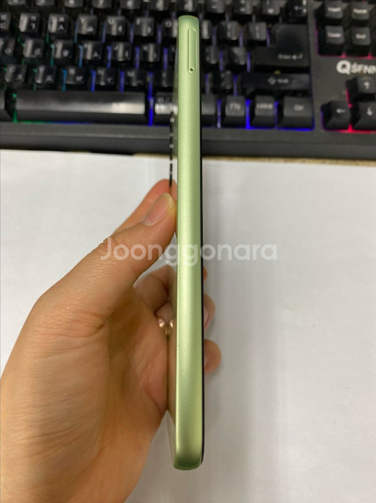 자급제 갤럭시A24 그린 SS급 128GB 무잔상--5