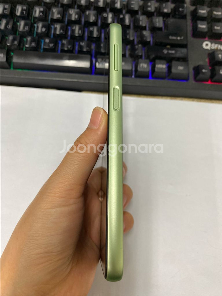 자급제 갤럭시A24 그린 SS급 128GB 무잔상--6