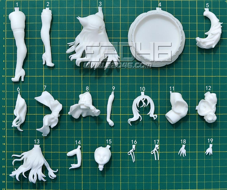 고양이소녀 키티 미소녀 레진키트--2