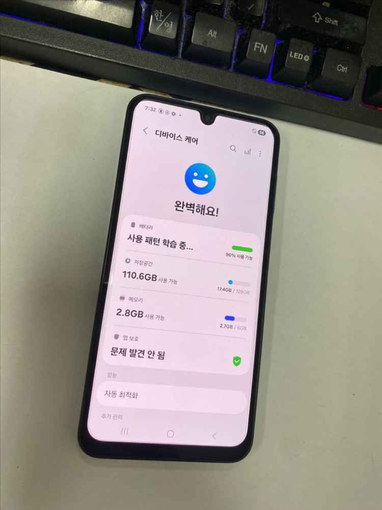 .KT 갤럭시A16 블랙 특SSS급 128GB 25년형 이미지