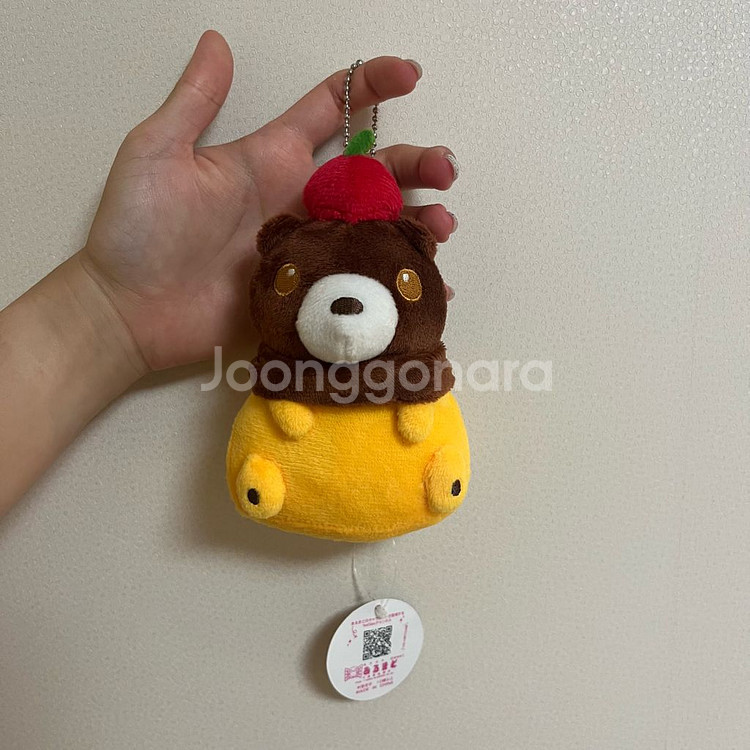 일본풍 귀여운 푸딩 곰돌이 인형 키링--0