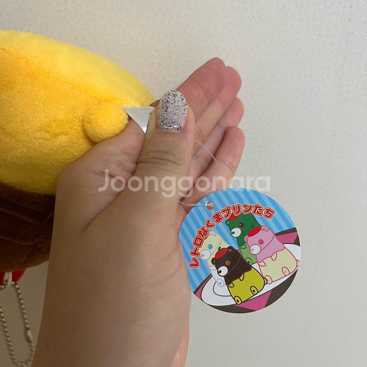 일본풍 귀여운 푸딩 곰돌이 인형 키링--4
