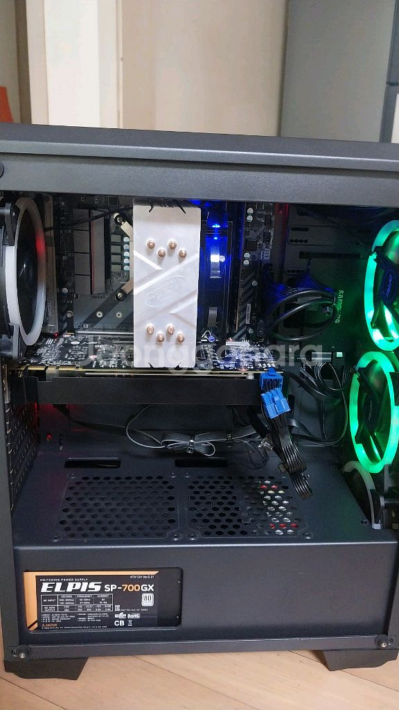 컴퓨터.고사양.상태좋음. 게임용.모든작업 가능.--1