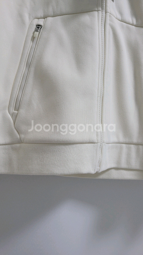 새상품)디스커버리 여성 기모 면후드집업 100--5