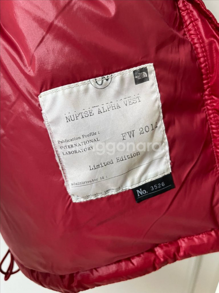 노스페이스 700 패딩 조끼 USA--7