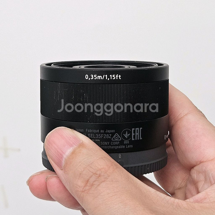 소니 35mm f2.8 za 렌즈 zeiss--2