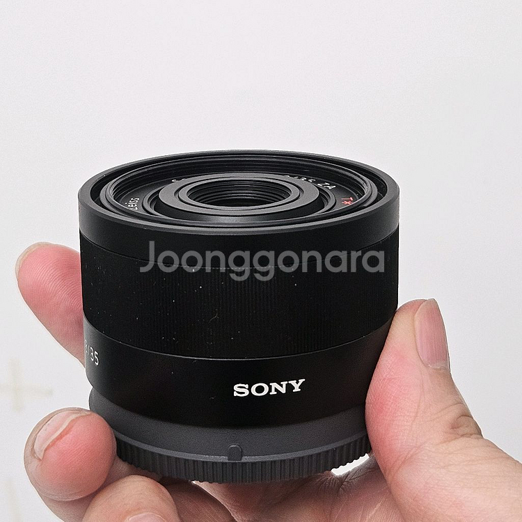 소니 35mm f2.8 za 렌즈 zeiss--3