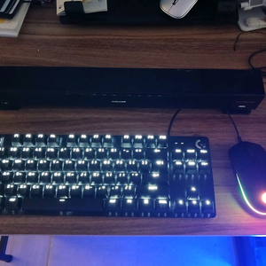 로지텍 G102마우스 & G413 TKL키보드 사운드바