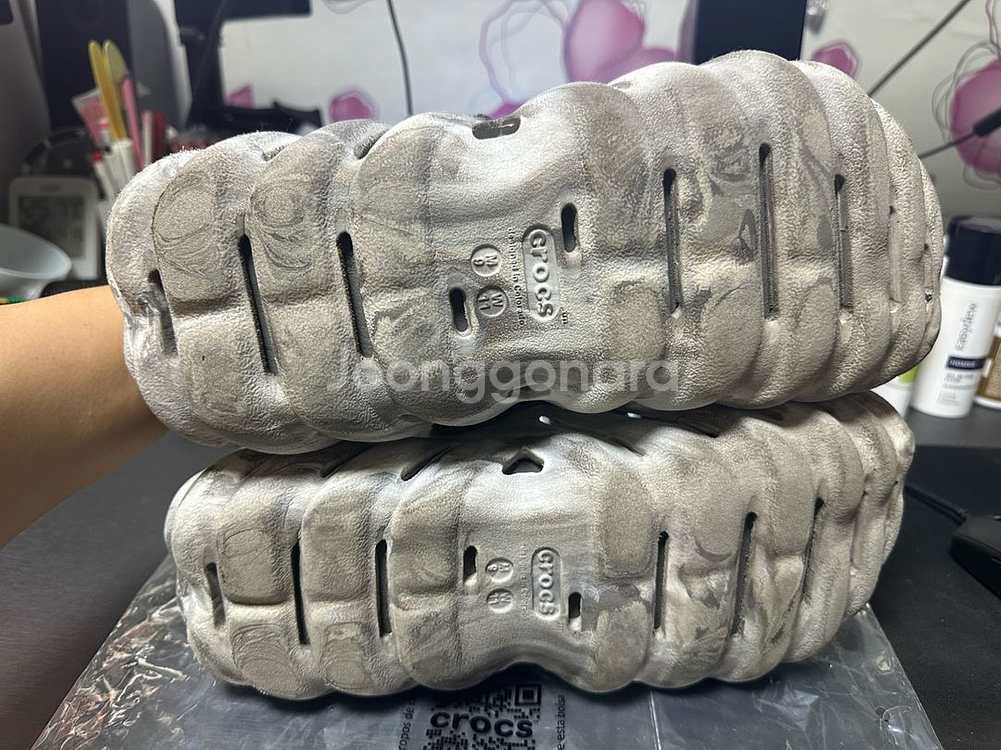 크록스 에코 클로그 마블 문라이트--5