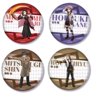 역전검사 캔뱃지 렌티큘러 아카네 로 시류 역전재판 이미지