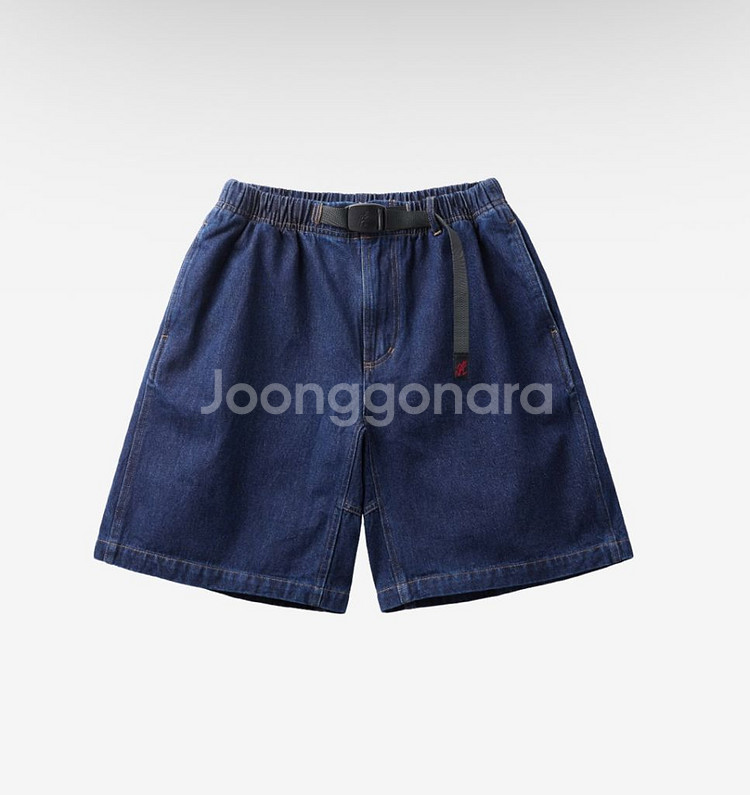 그라미치 루즈 쇼츠 데님 L (32-34)--0