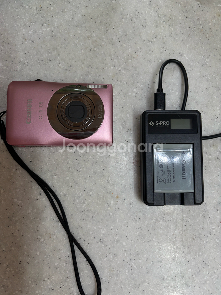 캐논 익서스105 (IXUS-105)빈티지디카 핑크--0