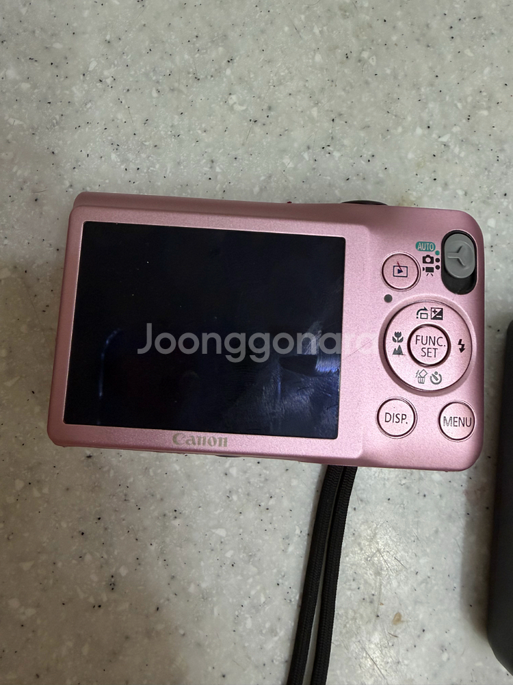 캐논 익서스105 (IXUS-105)빈티지디카 핑크--1
