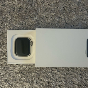 정품 애플워치 SE 2세대 40mm gps 실버
