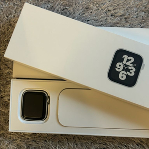 정품 애플워치 SE 2세대 40mm gps 실버