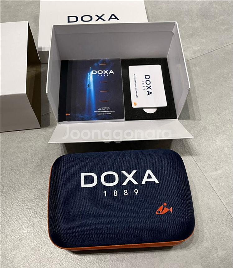doxa sub300 독사 서브300 오렌지 팝니다--6