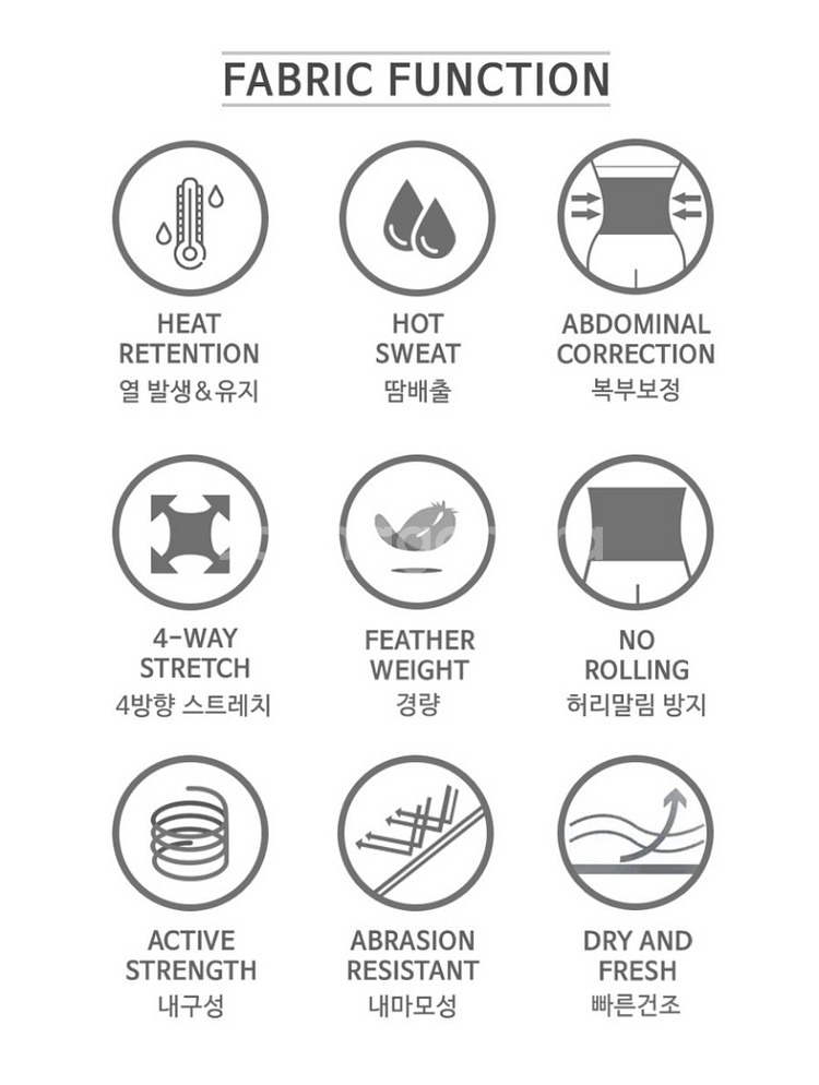 [미개봉&새상품] 얼티밋기어 파워 부스터 땀복 복대--8