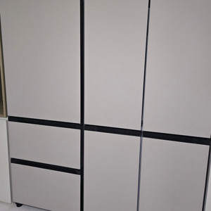 [미사용]비스포크 키친핏 냉장고+김치냉장고 23년제품