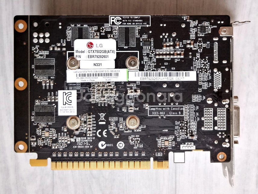 GTX750 Ti D5 2GB ZOTAC 그래픽(택포)--1