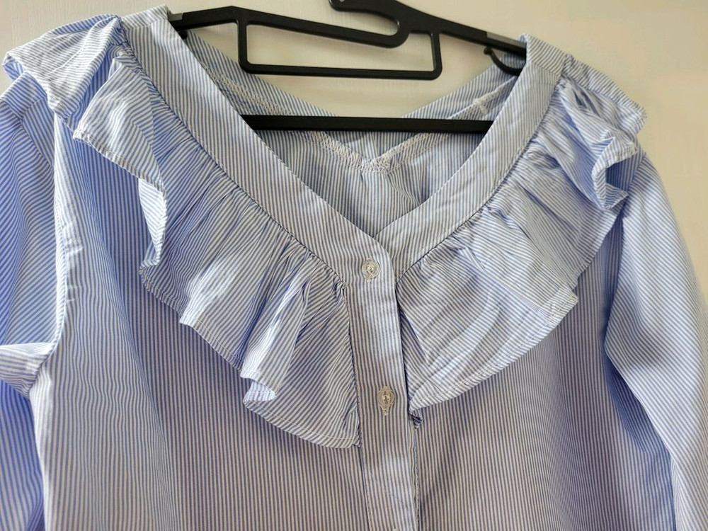 여성 셔츠(러플 블라우스, 예쁜 남방))--1