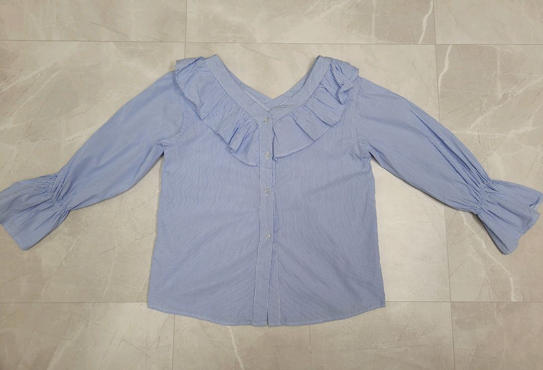 여성 셔츠(러플 블라우스, 예쁜 남방))--3