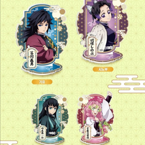 귀멸의칼날 아크릴스탠드 메가박스 전종 (+콜렉팅카드)