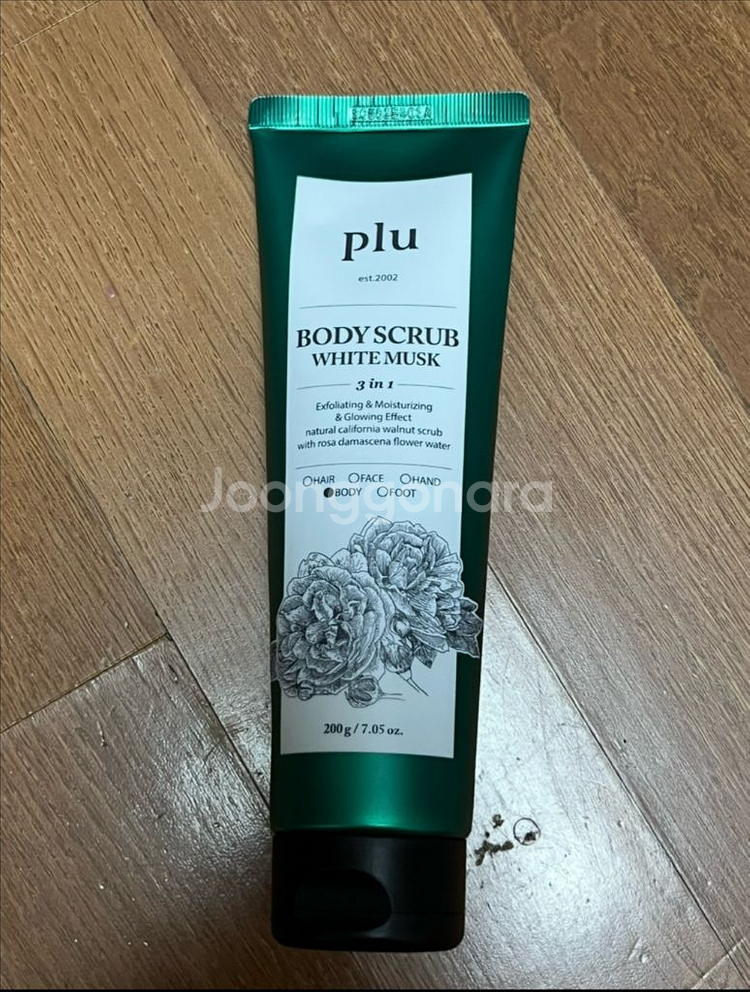 새상품) 플루 바디스크럽 화이트 머스크--0