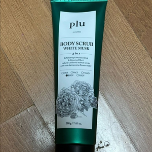 새상품) 플루 바디스크럽 화이트 머스크