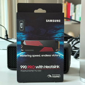 삼성전자 990 PRO 히트싱크 M.2 NVMe SSD