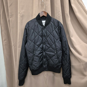 아스페시 퀼팅 봄버 자켓 블랙 S