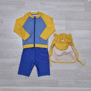 아가방 래쉬가드 세트(모자포함) 택포