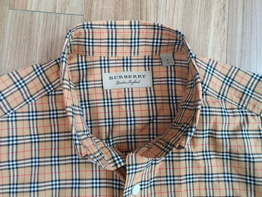 버버리 남성 체크 셔츠 8004263--2