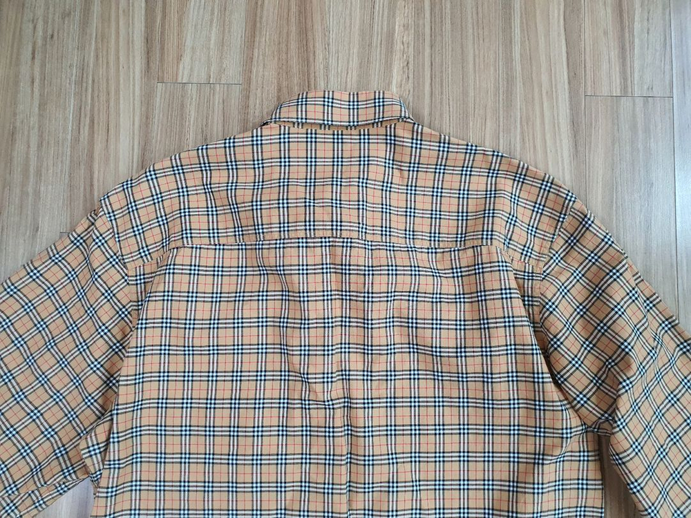 버버리 남성 체크 셔츠 8004263--6