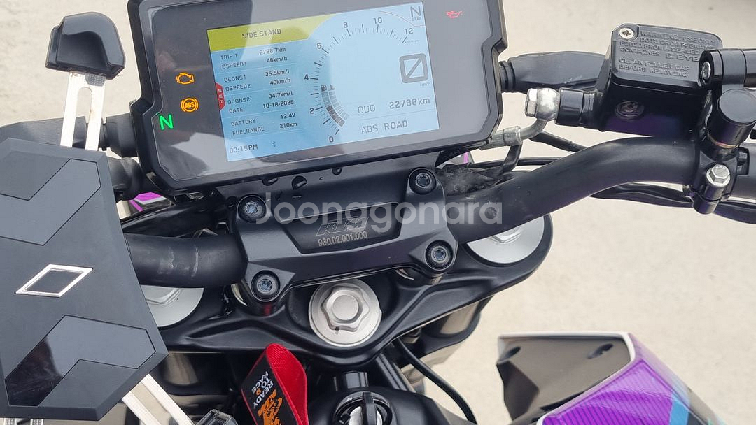ktm 듀크 duke 125 19년식/2만대키로수/투채--8