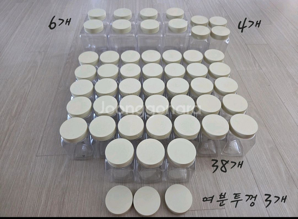 사각 투명 플라스틱병--3