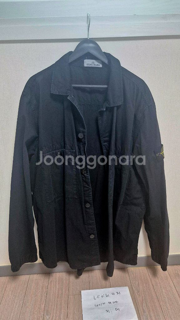 [3XL] 올드이펙트 오버셔츠 자켓 블랙--0